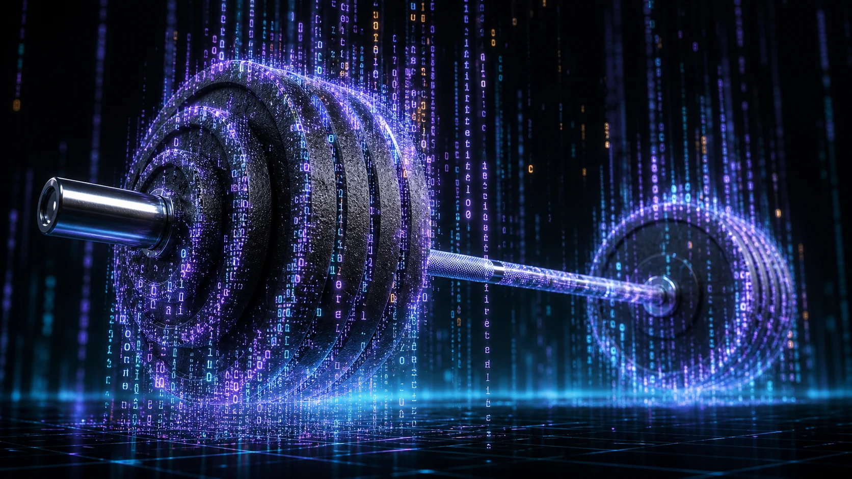 Barbell forming from cascading code.